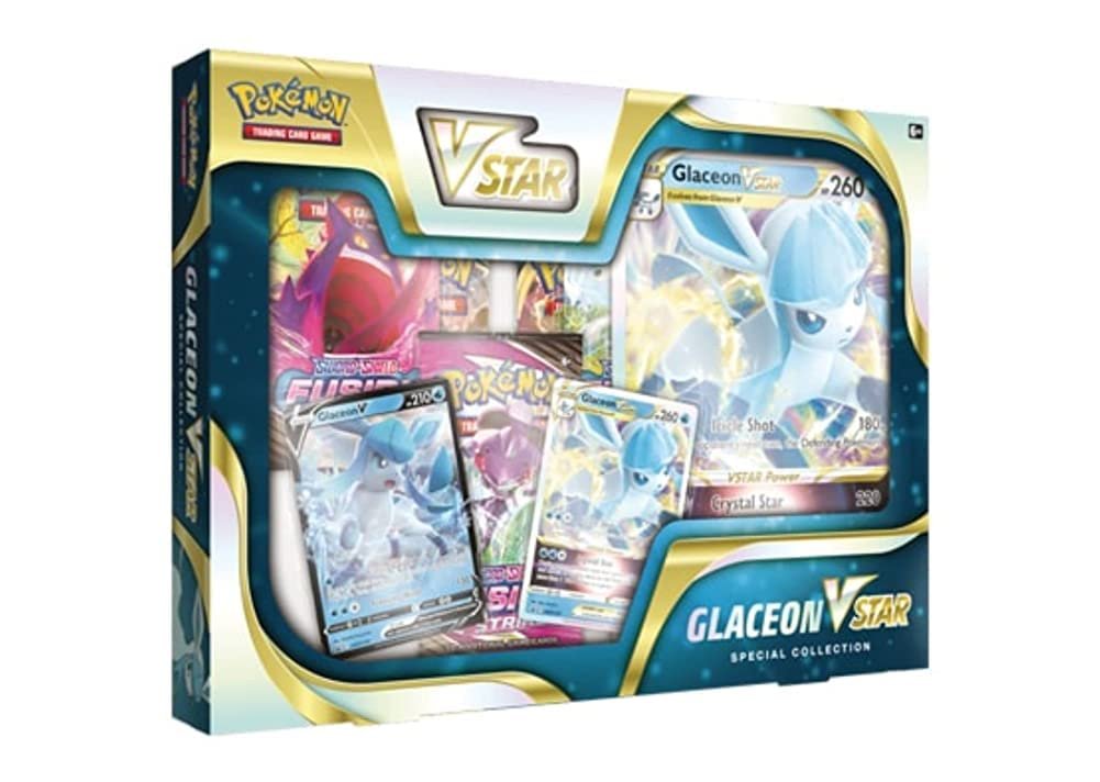 515s86HJYBL Pokemon Cards: Glaceon VSTAR Special Collection - Image 1