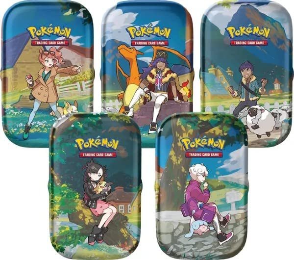 Pokemon - Crown Zenith Mini Tins -Complete Set of 5