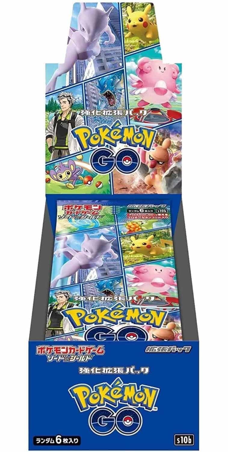 61Ce4hVjriL Pokemon Card Game Sword & Shield Enhanced Expansion Pack Pokemon GO Booster Box Japanese - Image 1