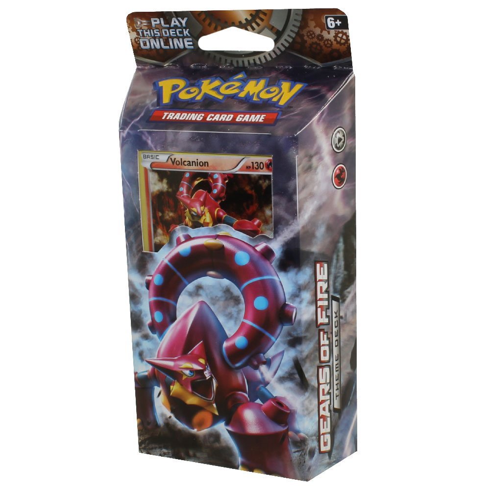 61TmySlC_-L Pokemon Gears of Fire Volcanion XY Steam Siege Theme Deck - Image 1