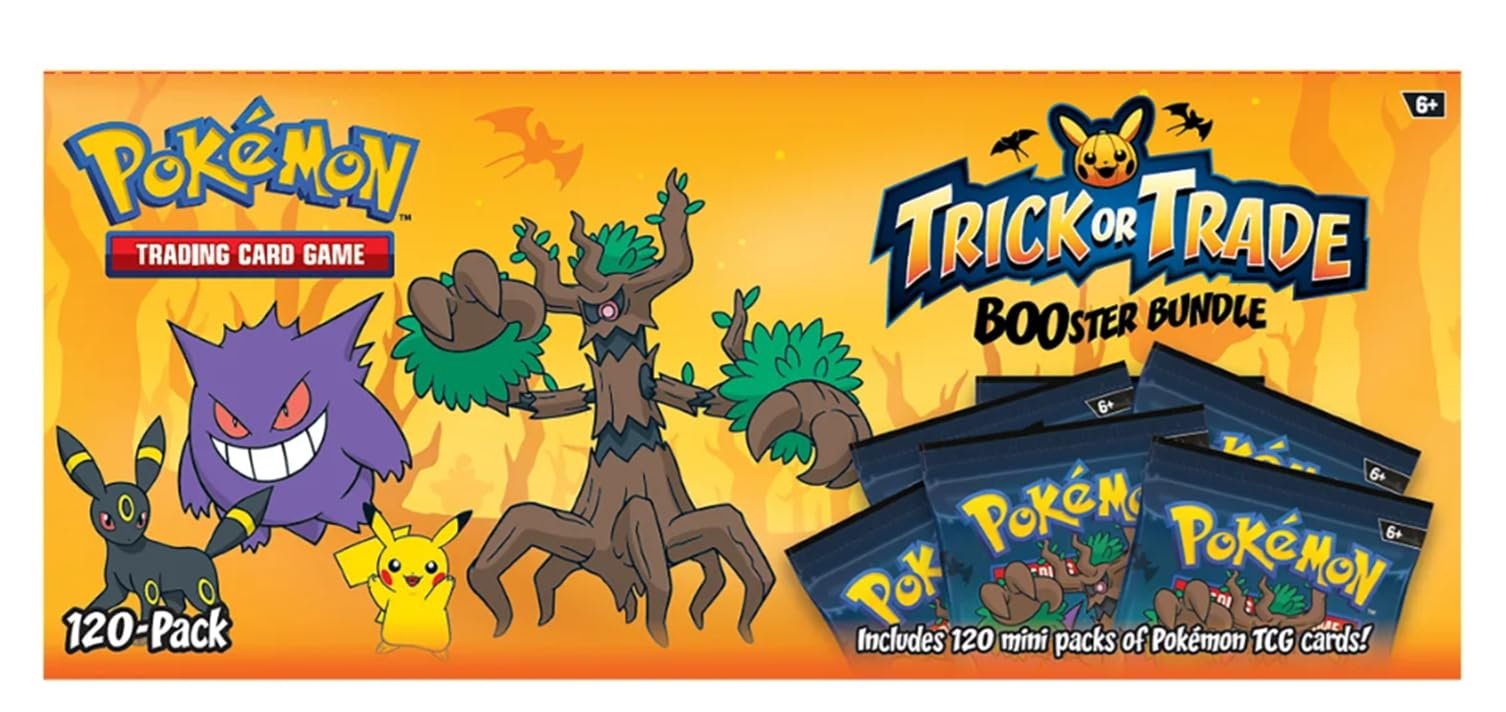 POKEMON 120 MINI Halloween Booster Packs