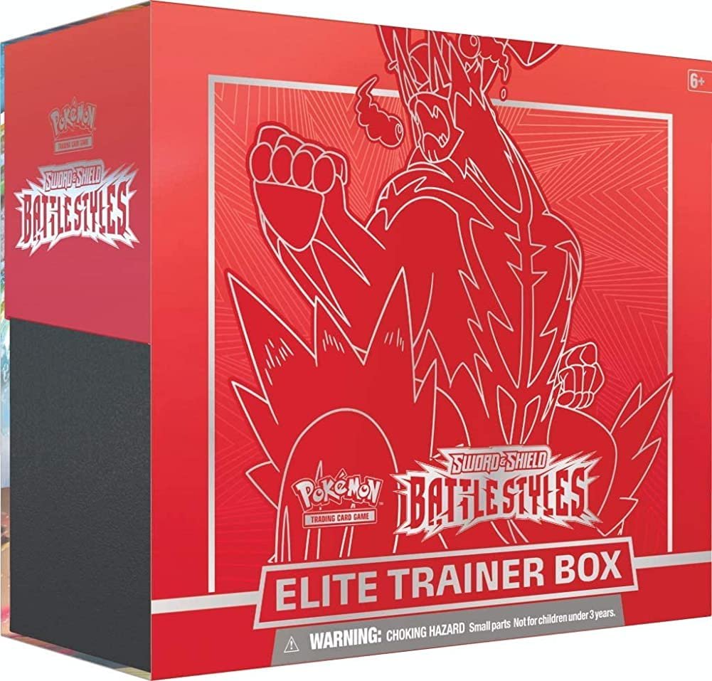 Pokémon TCG Sword & Shield Battle Styles Elite Trainer Box – Red
