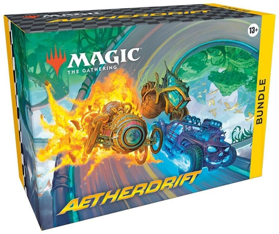 61YSbwkAptL Magic: The Gathering- Bundle Aetherdrift (French Version), D4134101, Multicoloured - Image 1