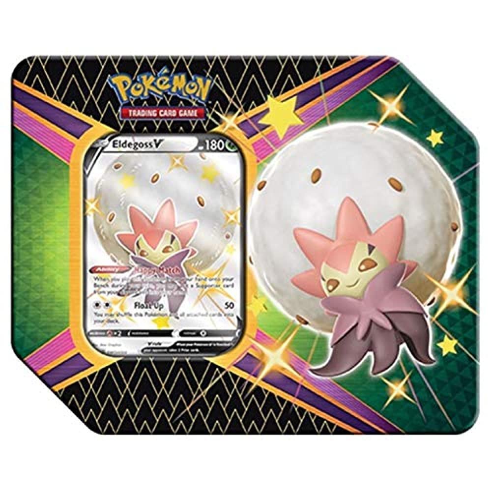 61aTah-OpML Pokemon SAS4.5 Tin - Eldegoss V - Image 1