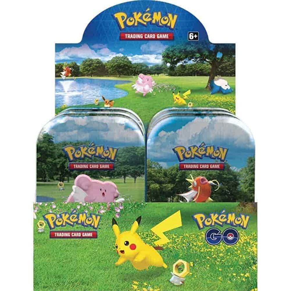Pokemon TCG: Pokemon Go Mini Tin Display - 10 Tins - 2 Packs Per Tin - 20 Packs!