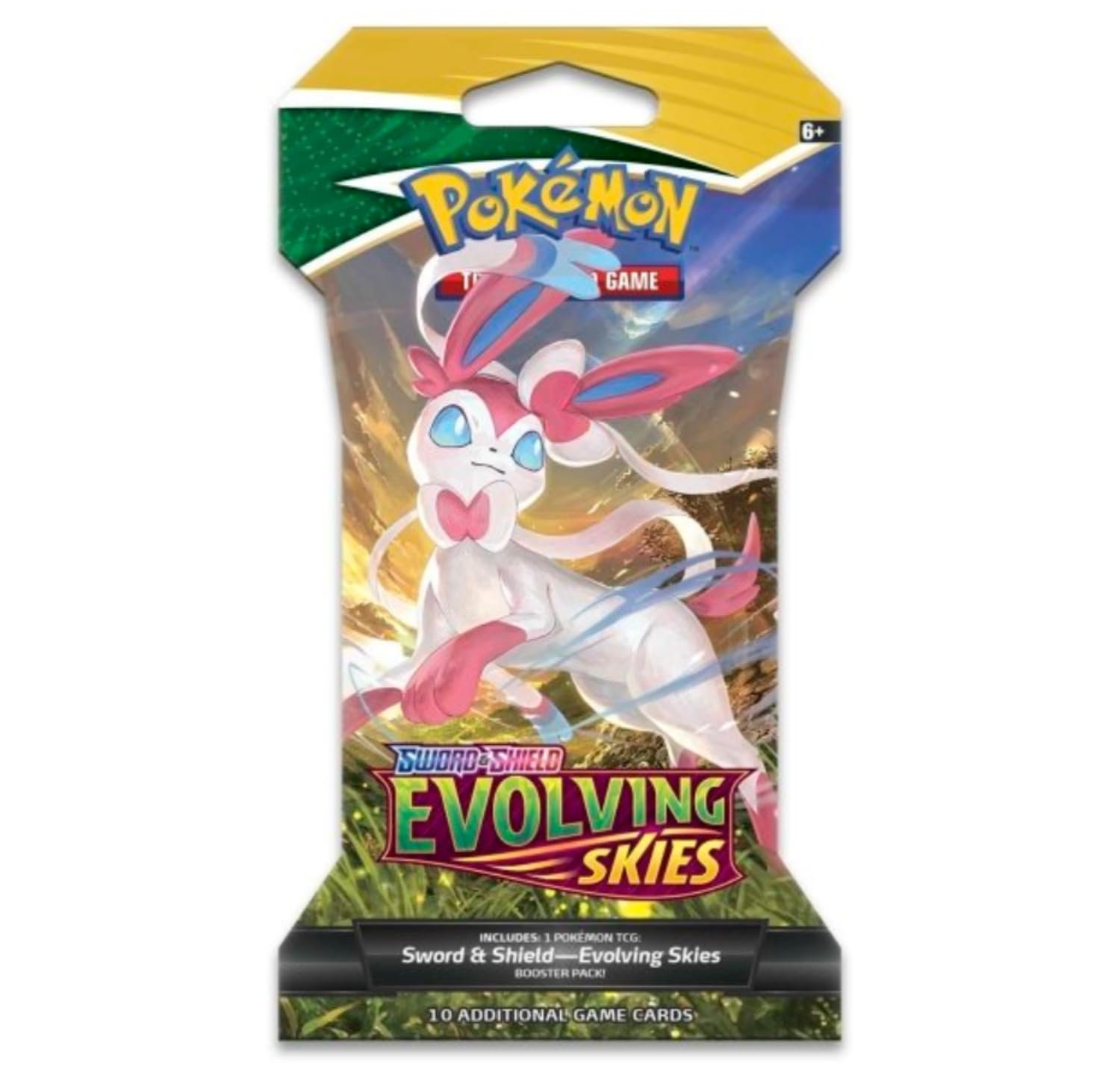 61ddNjgCJeL Pokemon Sword & Shield Evolving Skies Sleeved Booster | Sylveon - Image 1