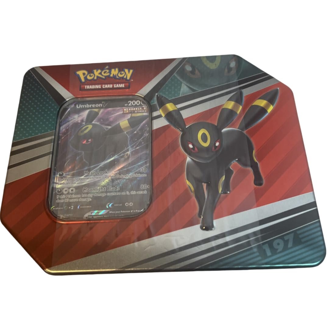 Pokemon TCG: V Heroes Tin (Umbreon V Packs)