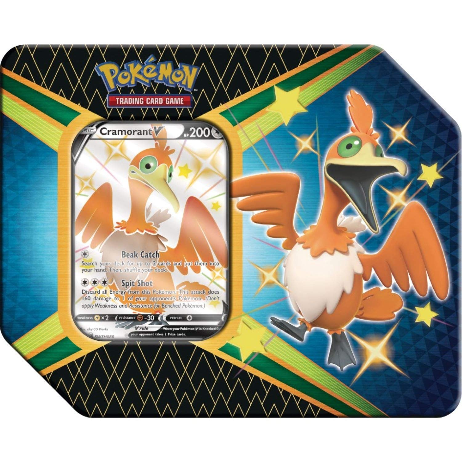 Pokemon SAS4.5 Tin - Cramorant V