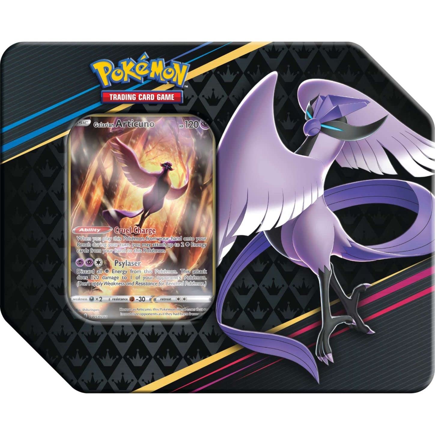 Pokemon TCG: SAS12.5 Crown Zenith Galarian Articuno Tin