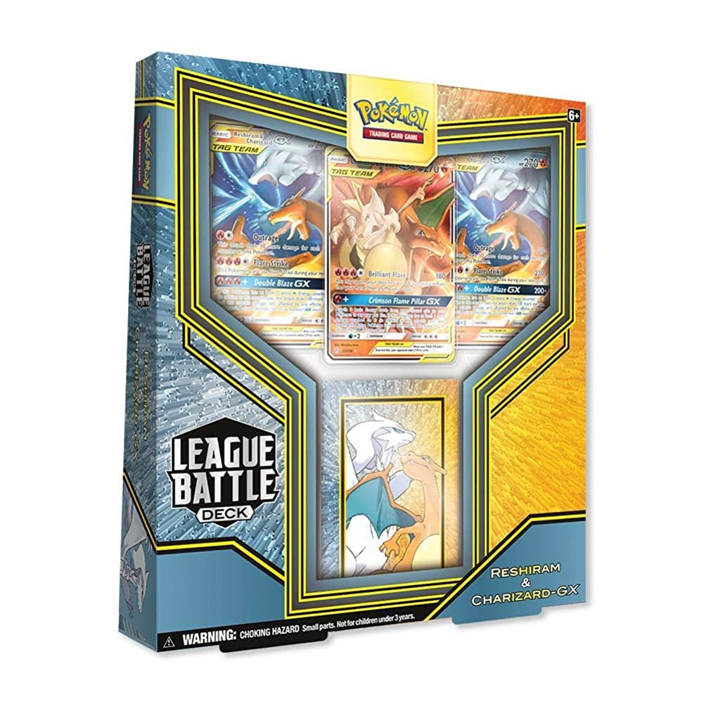 Pokémon TCG: League Battle Deck Featuring Reshiram & Charizard-GX