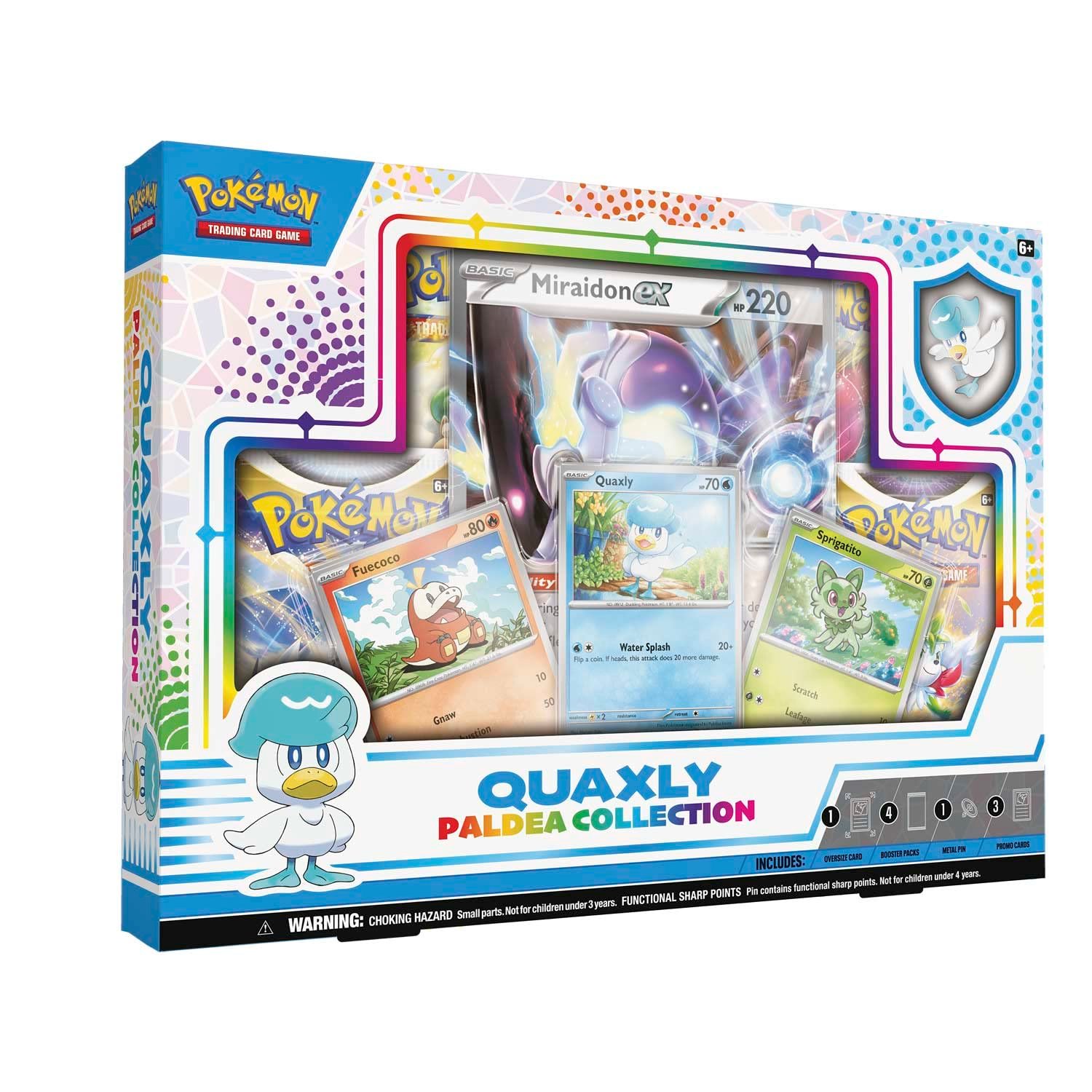 Pokemon TCG: Paldea Pin Collection - Quaxly …