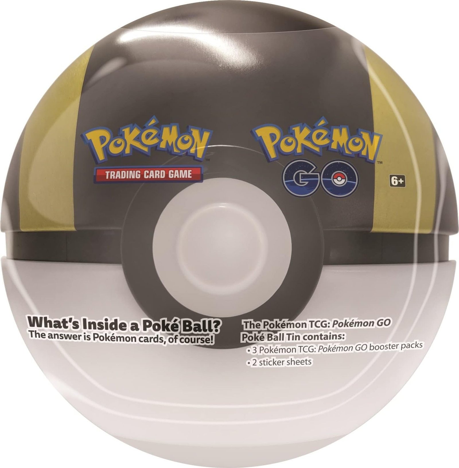 71Mkb8tItFL_f34dc14d-ea90-4fb9-a4da-4ff968509933 Pokemon TCG: Pokemon GO Poké Ball Tin - Ultra Ball - Image 1