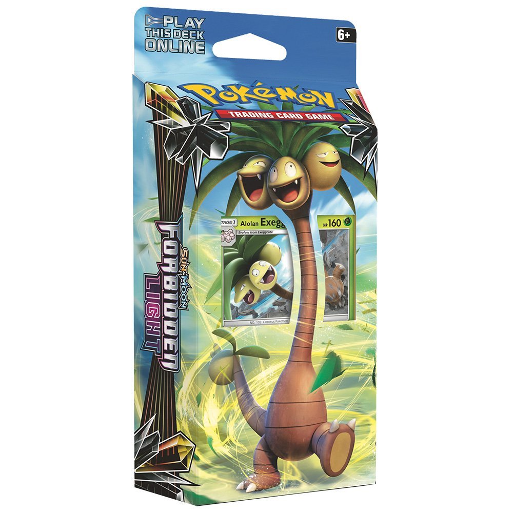 Pokemon TCG: Sun & Moon Forbidden Light, 0 Featuring A Holographic Alolan Exeggutor, Alolan Exeggutor