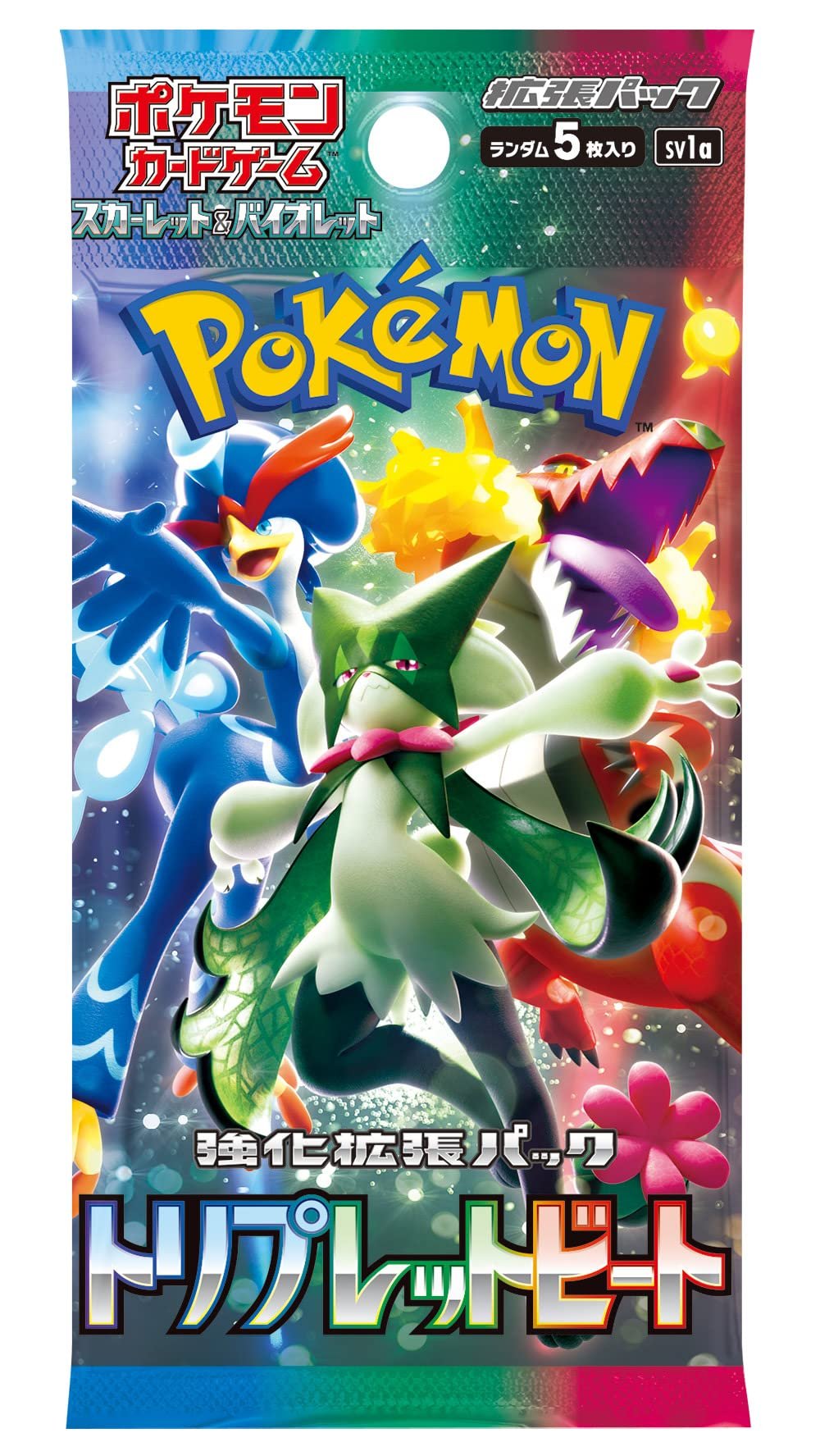 71Z1cx-si-L Pokemon Card Game Scarlet & Violet Enhanced Expansion Pack Triplet Beat Box (Japanese) - Image 1