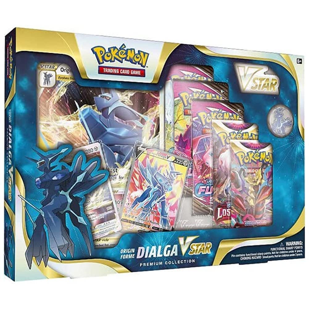 71gwKD8Kf-L Pokemon TCG: Origin Forme Dialga VSTAR Premium Collection - Image 1