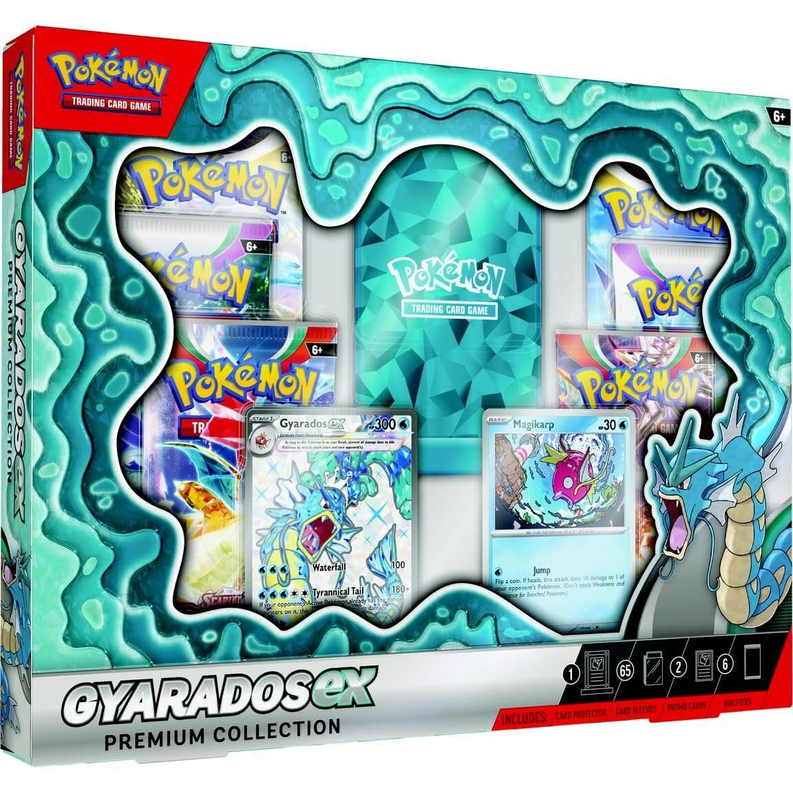 71h2B7kP6wL Pokémon Gyarados EX Premium Collection Box - EN - Image 1