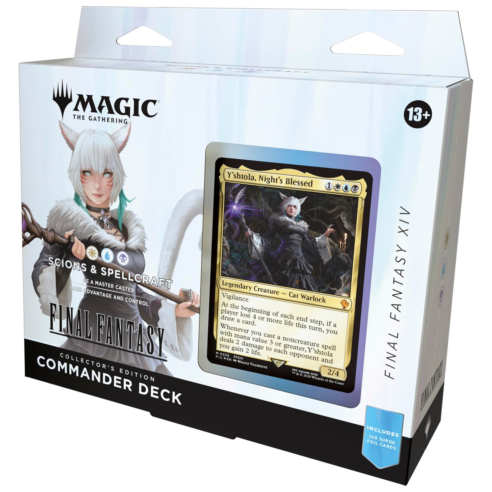 71liuriiuQL Magic: The Gathering Collector's Edition Final Fantasy XIV Commander Deck - Magic of Dawn - Image 1