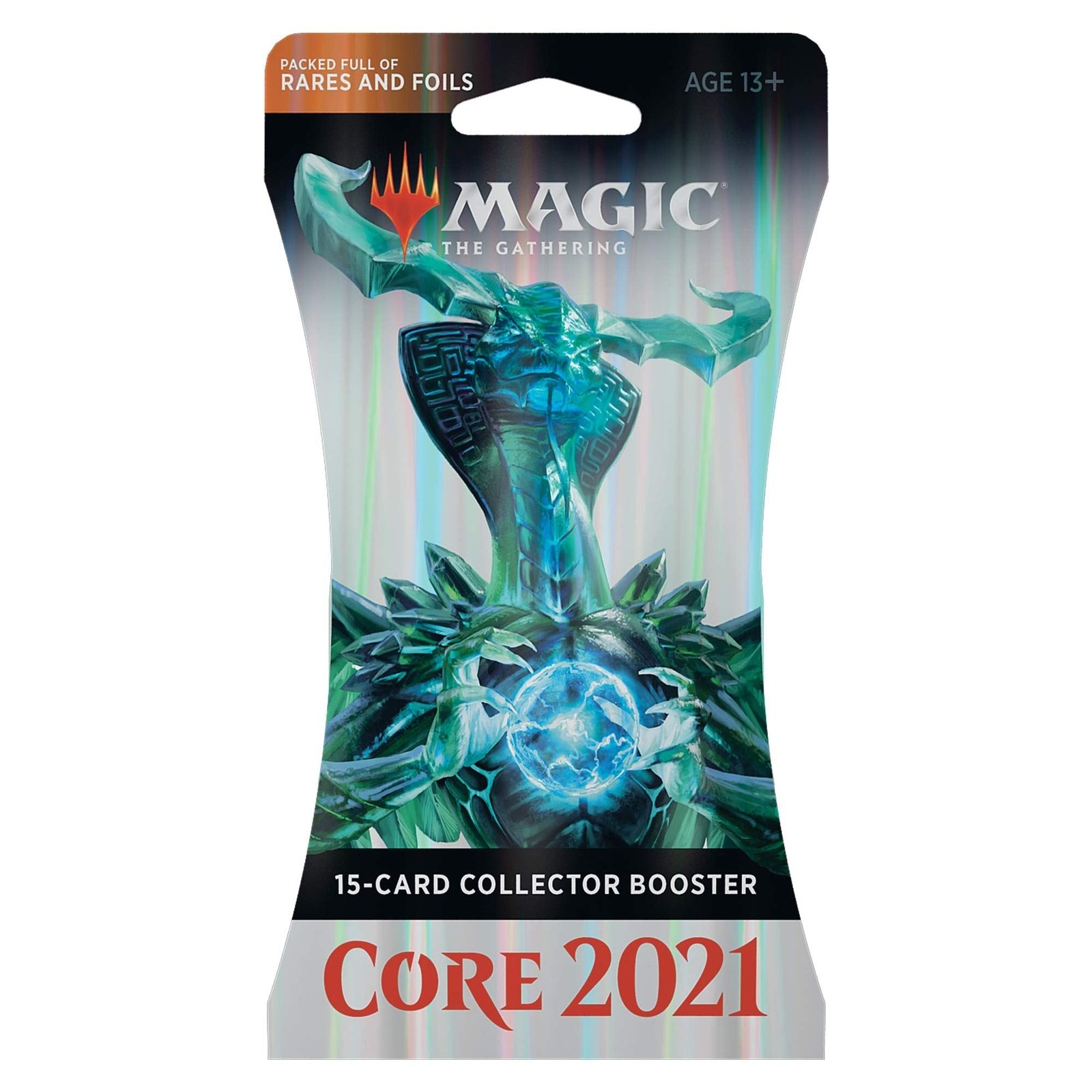 71m2RhU5mPL Magic: The Gathering Core Set 2021 (M21) Collector Booster | 15 Cards | Min. 4 Rares Per Pack - Image 1