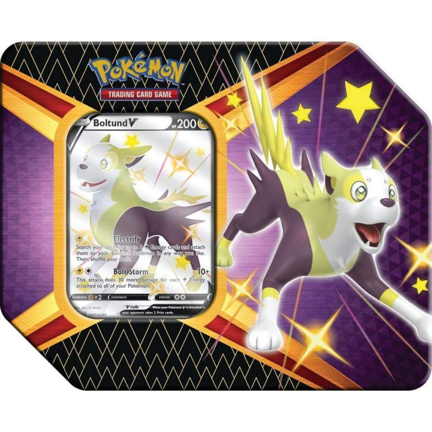 71yaOUoMRwL Pokemon SAS4.5 Tin - Boltund V - Image 1