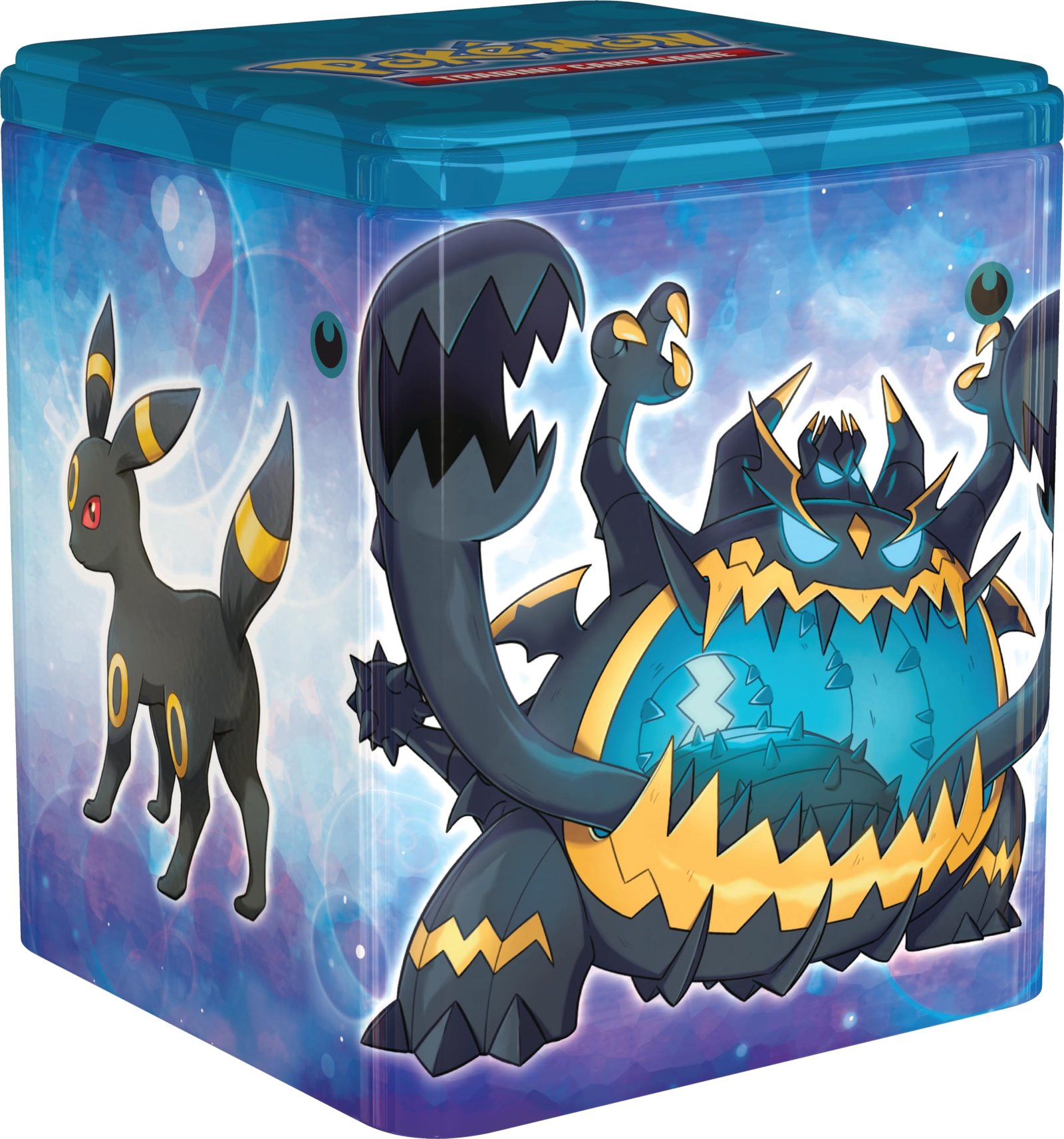 Pokémon TCG: Darkness Stacking Tin - Umbreon (3 Booster Packs & Coin)