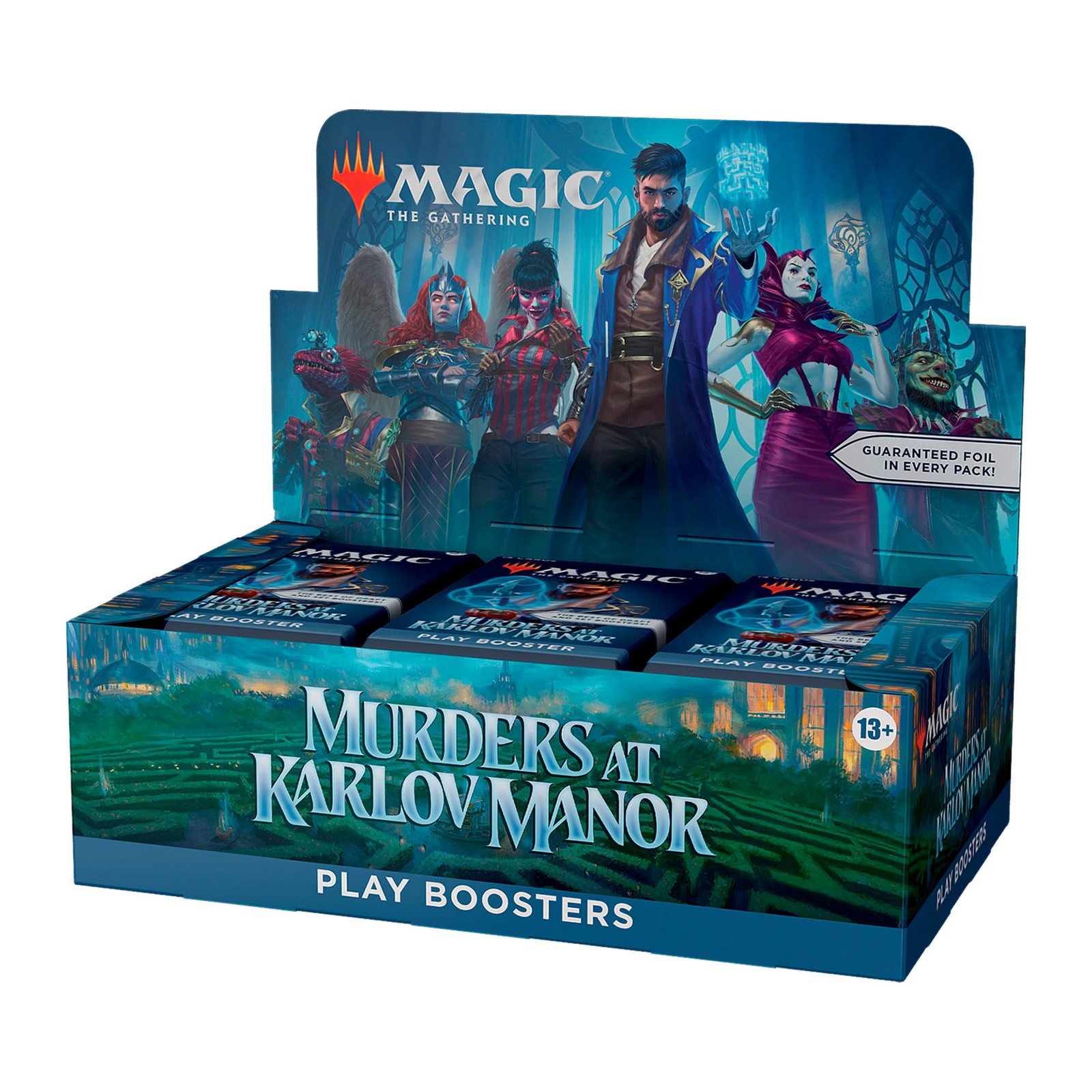816jlne3Y-L Magic: The Gathering Murders at Karlov Manor Play Booster Box - 36 Packs (504 Magic Cards) - Image 1