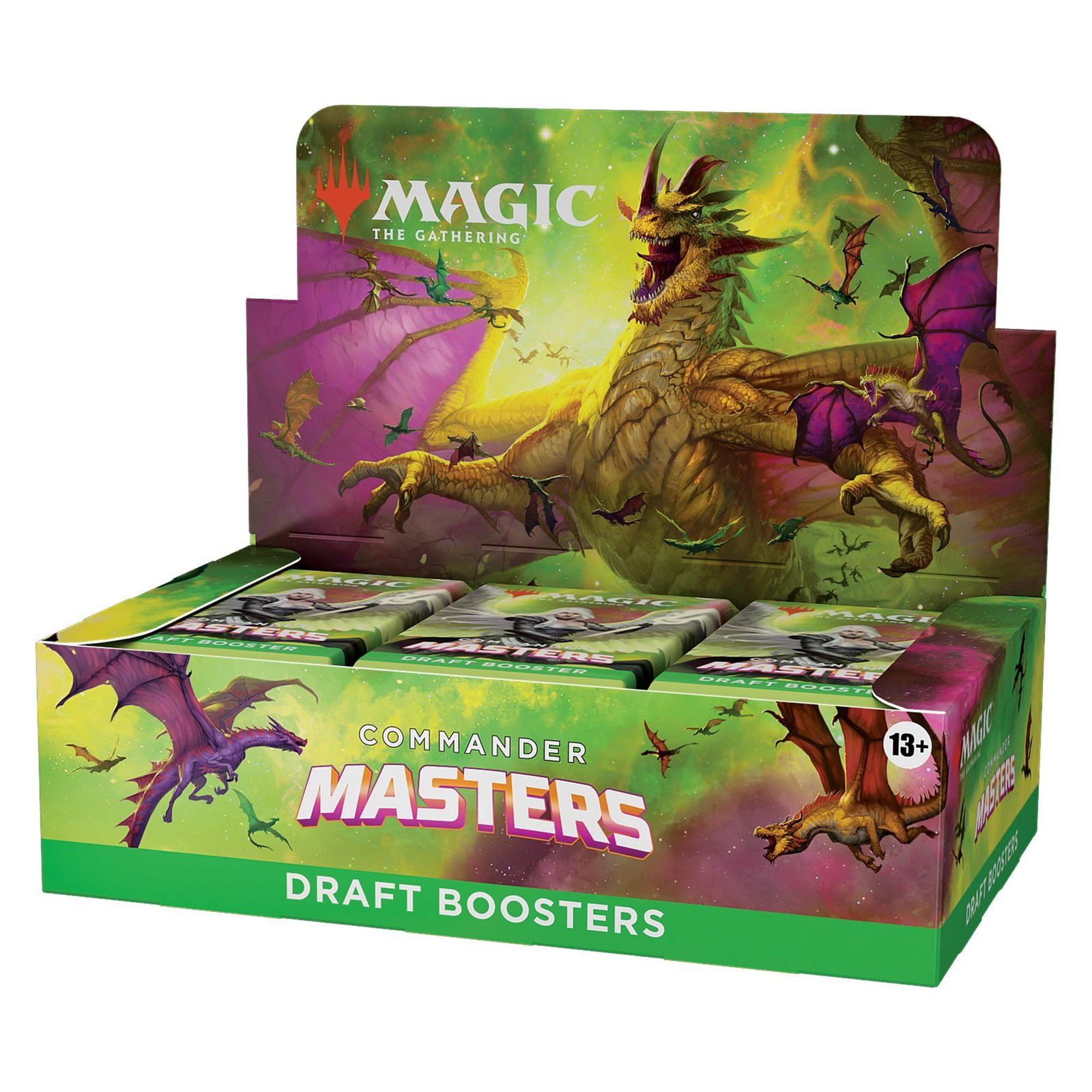 Magic: The Gathering Commander Masters Booster Box – 24 Draft Packs, 480 Cards