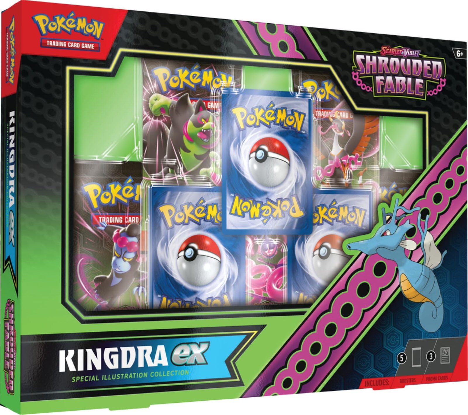 Pokemon TCG: SV6.5 Shrouded Fable Special Collection - Kingdra EX