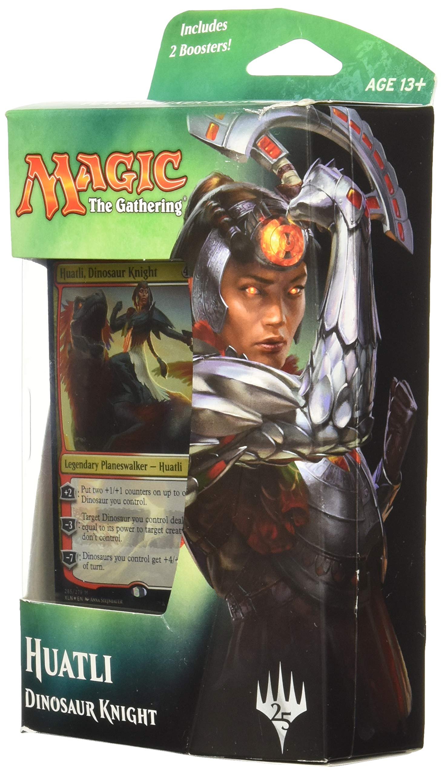81V7HZ1cexL Magic The Gathering: IXALAN Planeswalker Deck - Huatli- Dinosaur Knight - Image 1