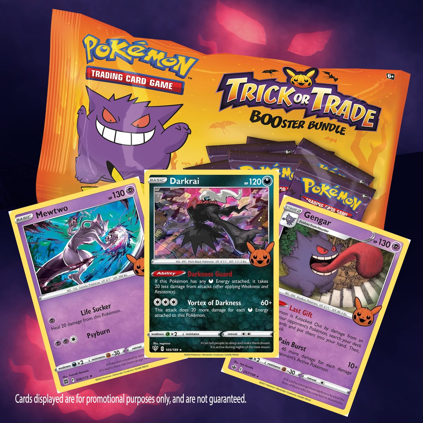 81W_1PHQ50L Pokemon Cards: Trick or Trade Halloween Booster Bundle - Image 1