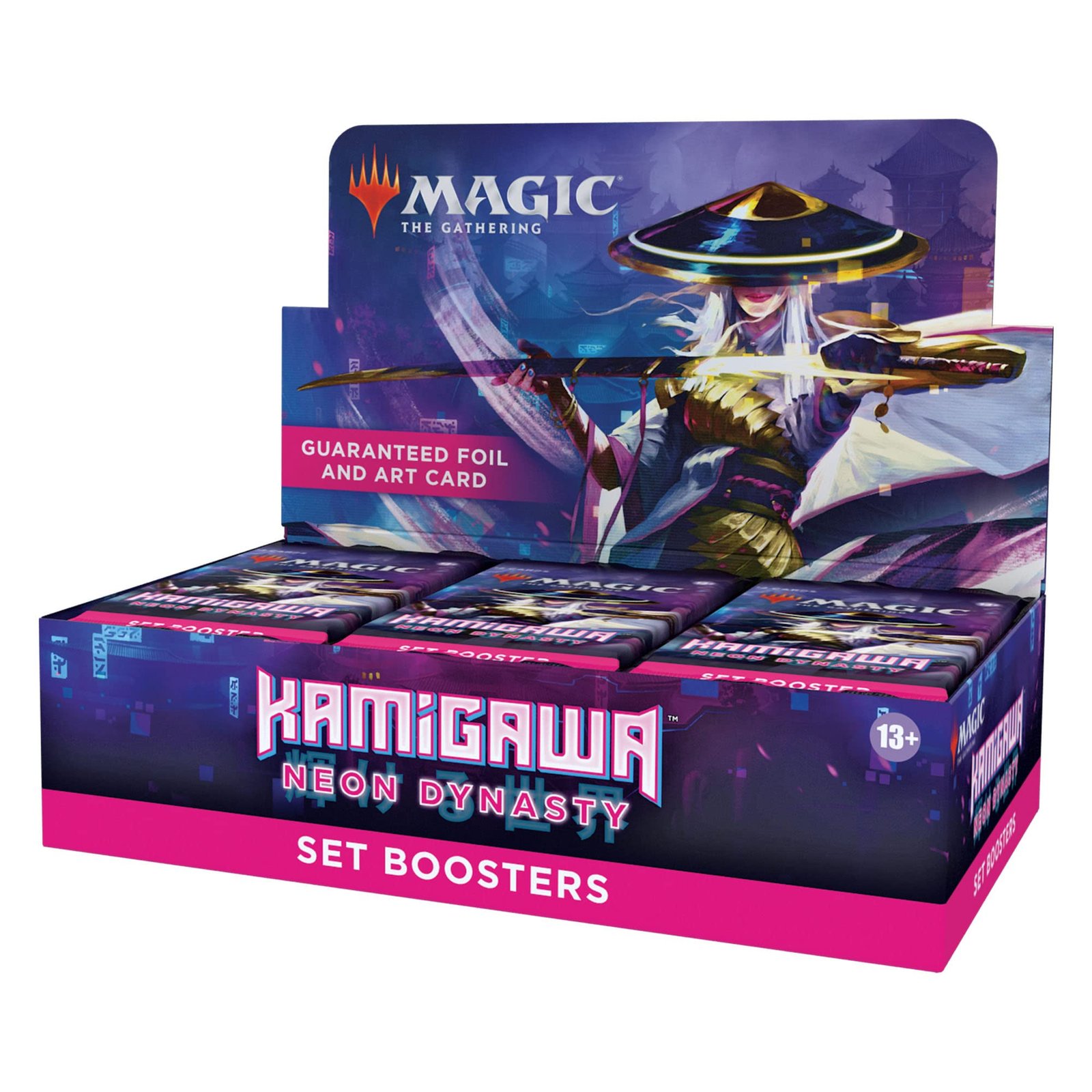 81X-1XkfcfL Magic: The Gathering Kamigawa: Neon Dynasty Set Booster Box | 30 Packs (360 Magic Cards) - Image 1