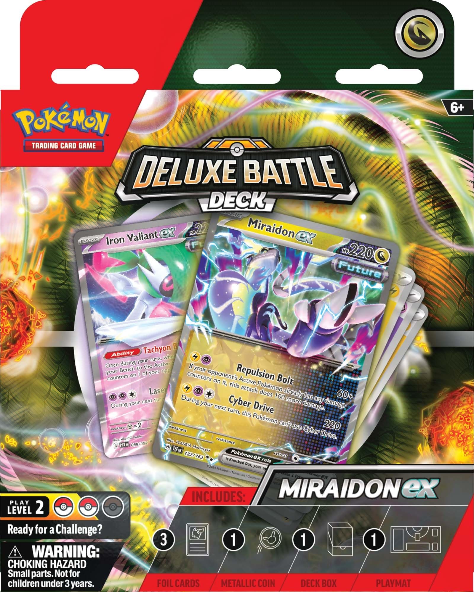 81Y0MAbv4AL Pokemon TCG: Miraidon/Koraidon ex Deluxe Battle Deck - Image 1