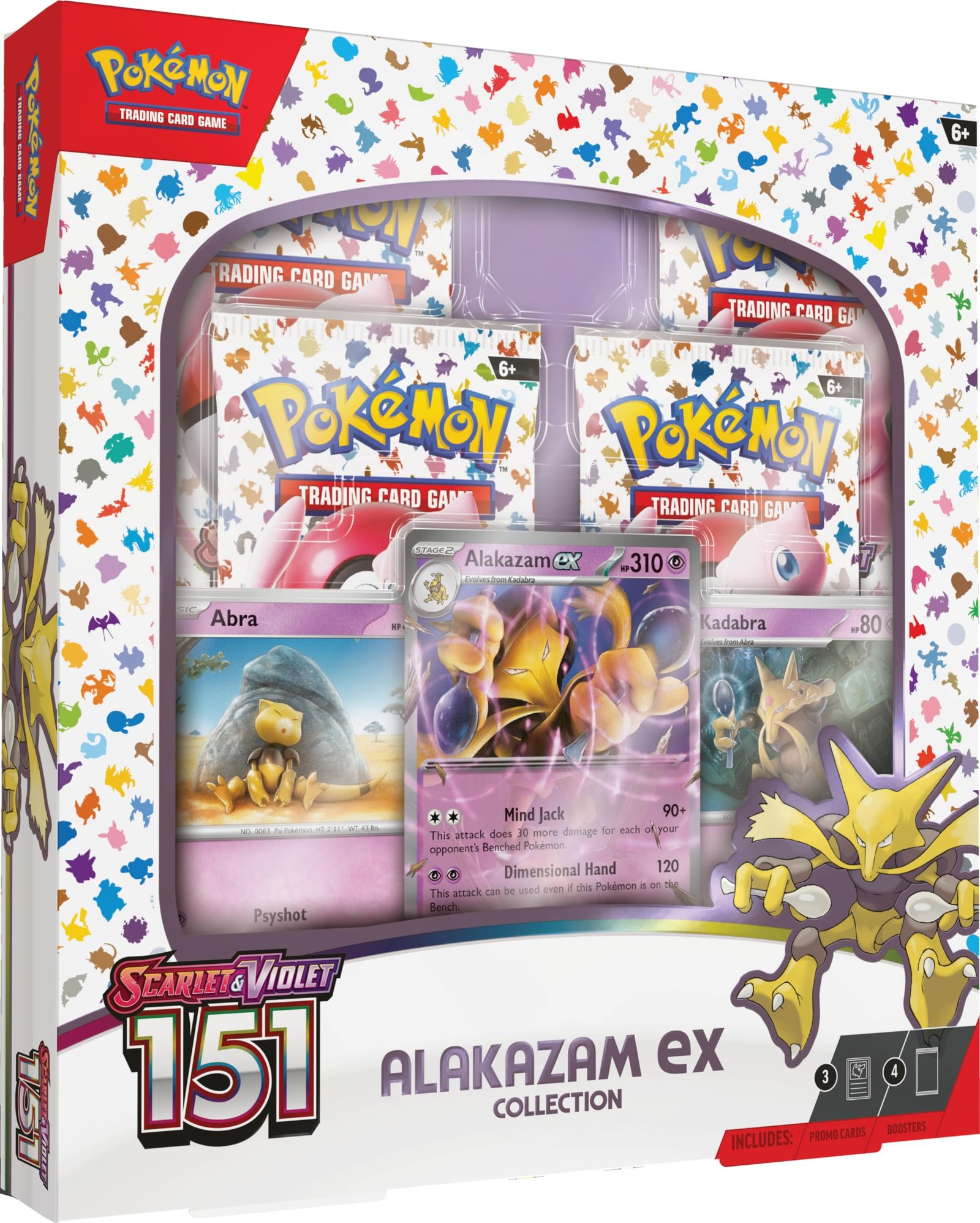 Pokémon Trading Card Game Scarlet & Violet151 ex Box - Alakazam