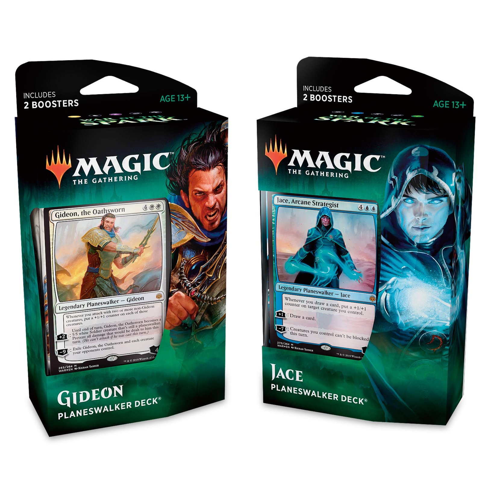 Magic The Gathering MTG War of The Spark - Both Planeswalker Decks!