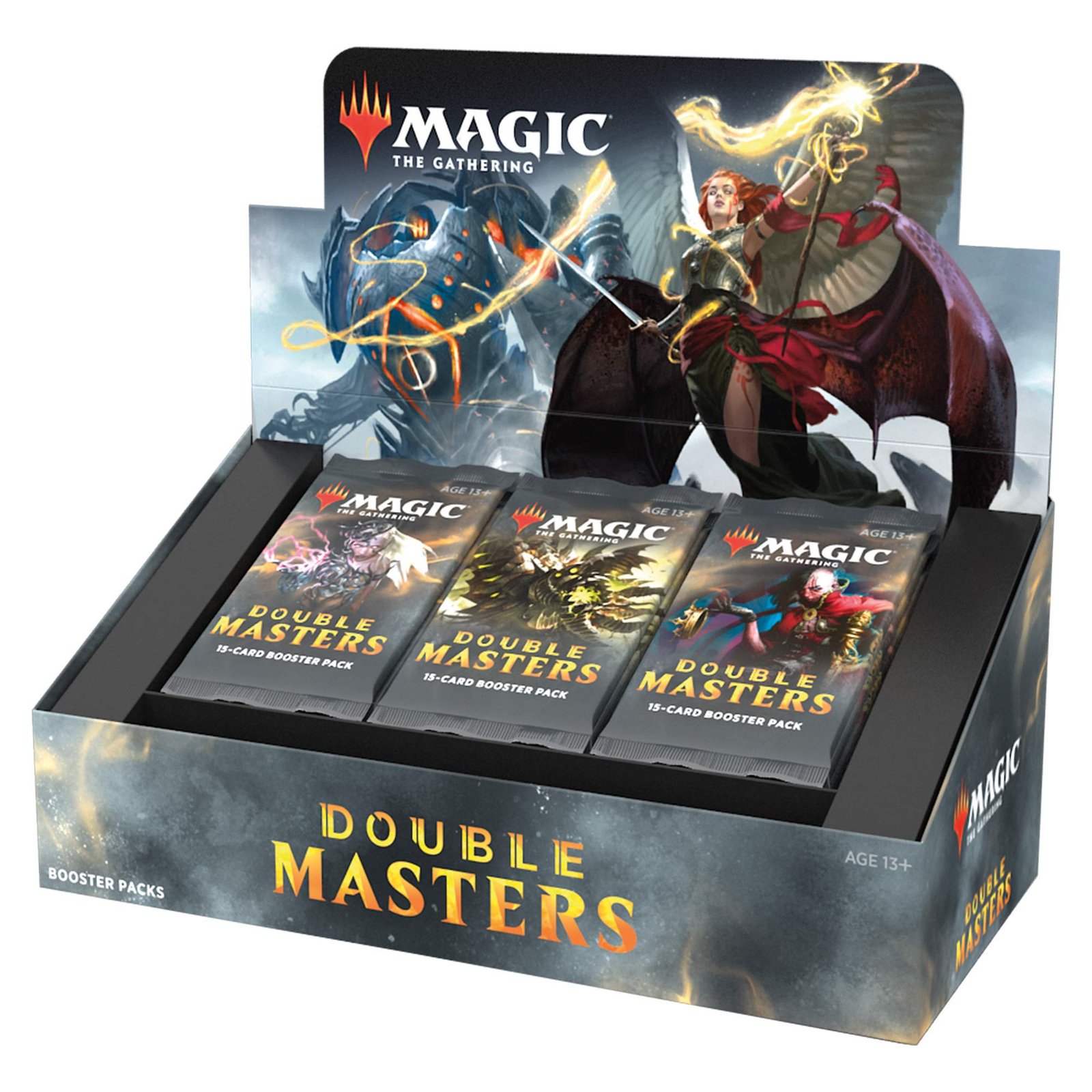 81yiv0AKgTL Magic: The Gathering Double Masters Draft Booster Box | 24 Packs (360 Cards) | 1 Box Topper - Image 1
