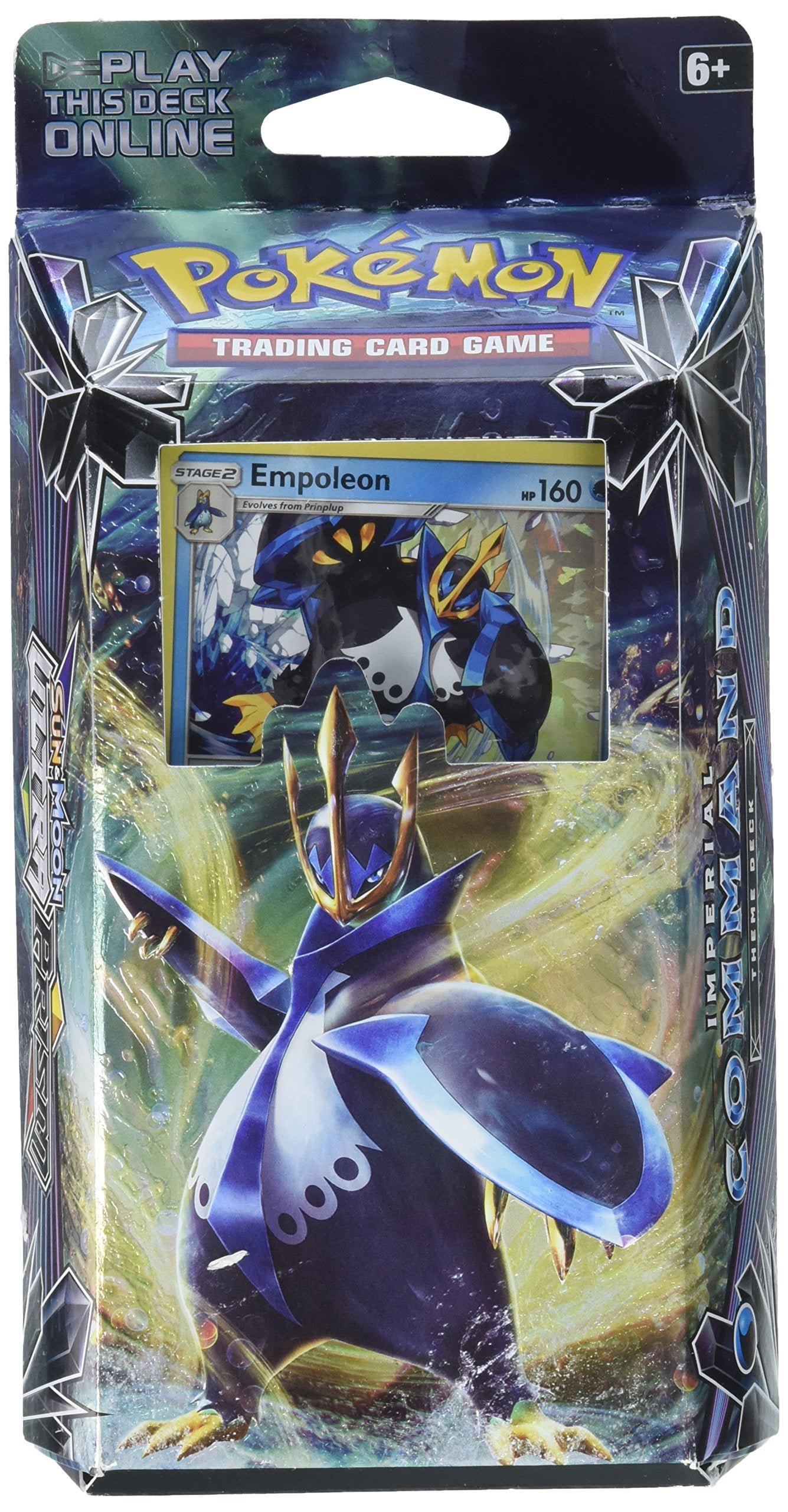 91-DtgB8SZL Pokemon, Sun & Moon SM5 Ultra Prism, Empoleon Theme Deck Imperial Command - Image 1