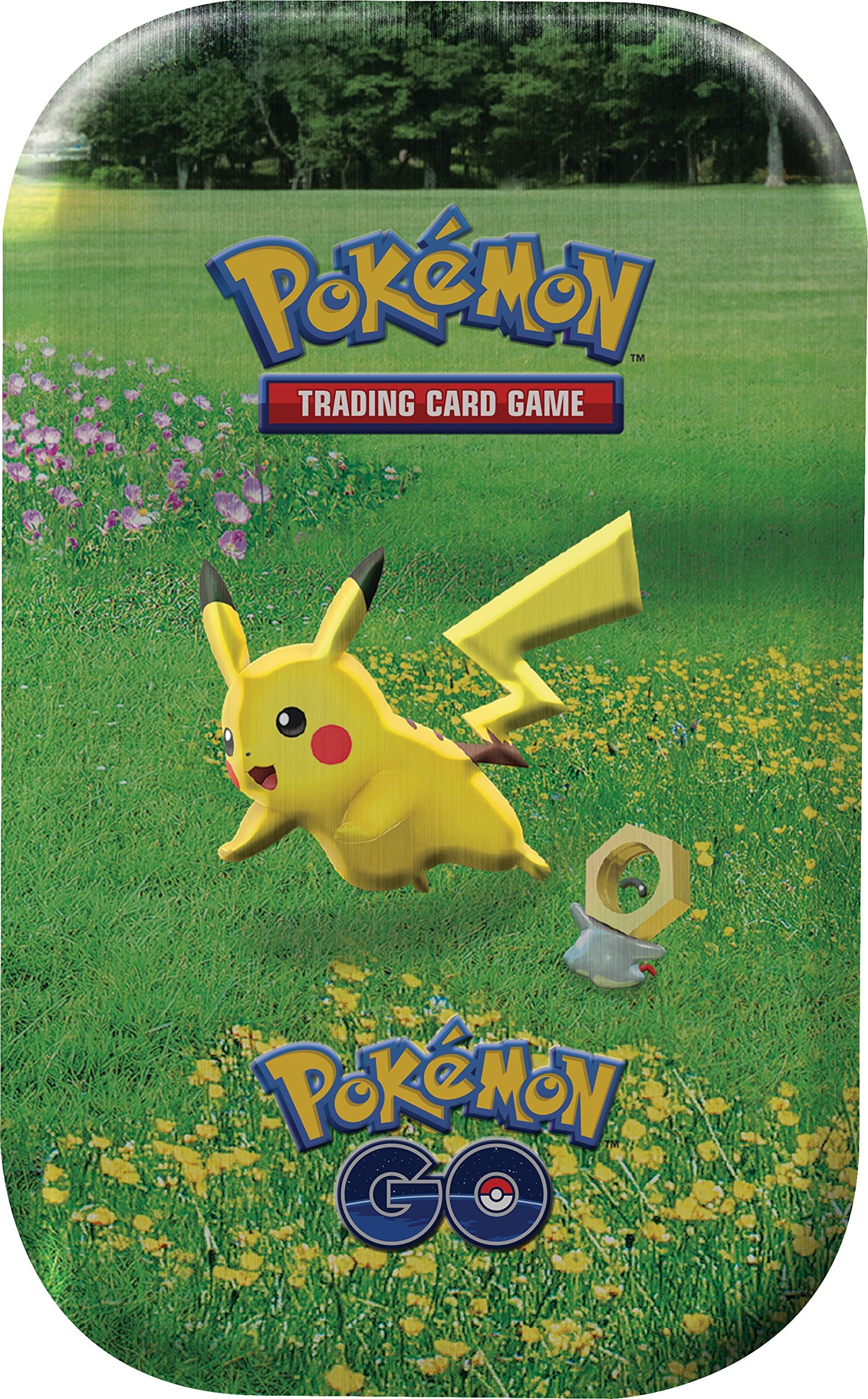 91W42zRTiXL Pokémon TCG: GO Mini Tin - Pikachu (2 Booster Packs & 1 Art Card) - Image 1