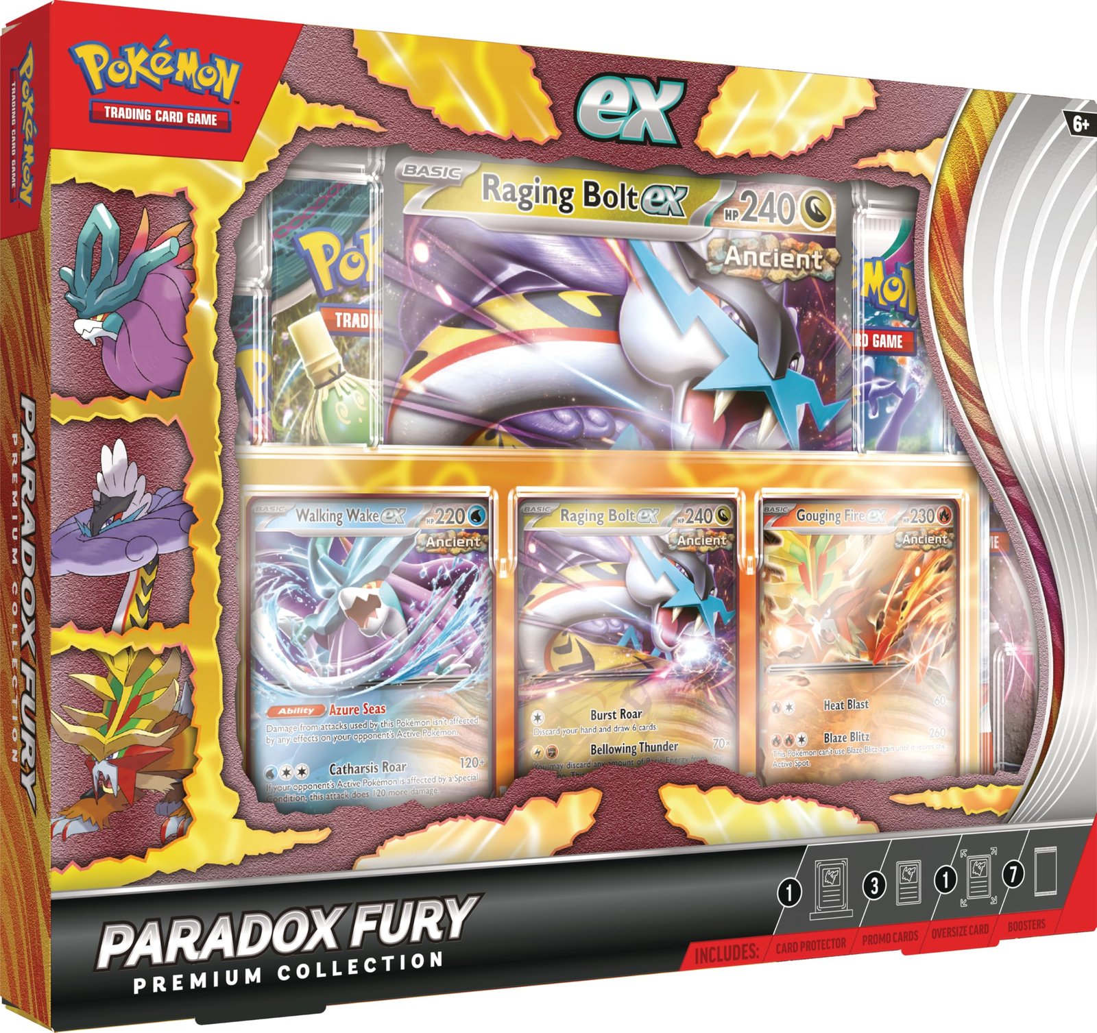 91cjdcDl4dL Pokemon TCG: Paradox Fury Premium Collection - 2024 Amazon Holiday Exclusive - Image 1