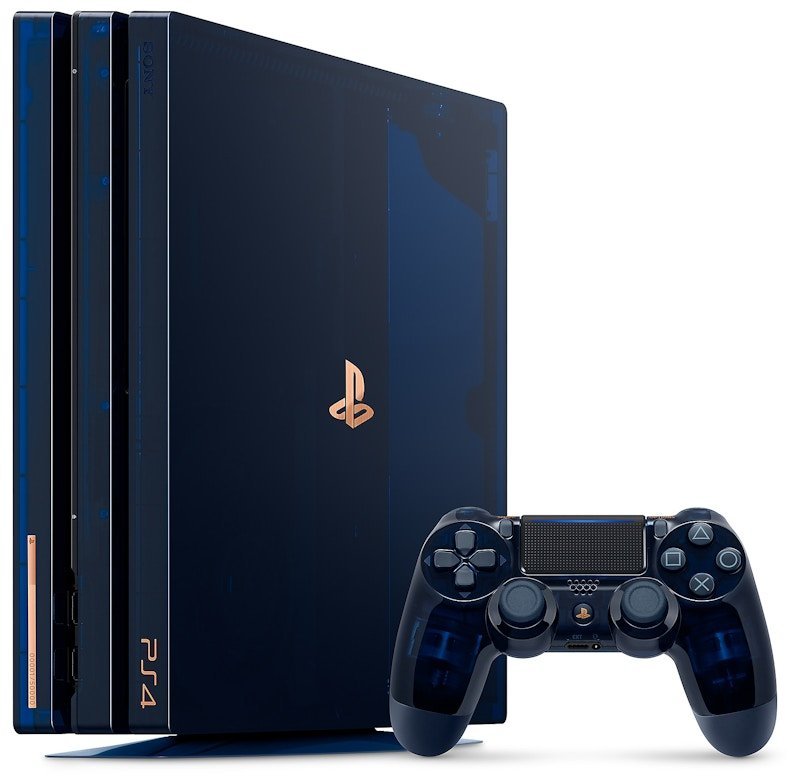 Sony PlayStation 4 PS4 Pro 500 Million Limited Edition Console CUH-7116B (EU/UK Plug)