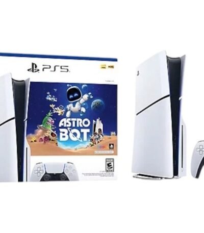 Sony PlayStation 5 PS5 Blu-Ray Astro Bot Slim Console Bundle (UK Plug)