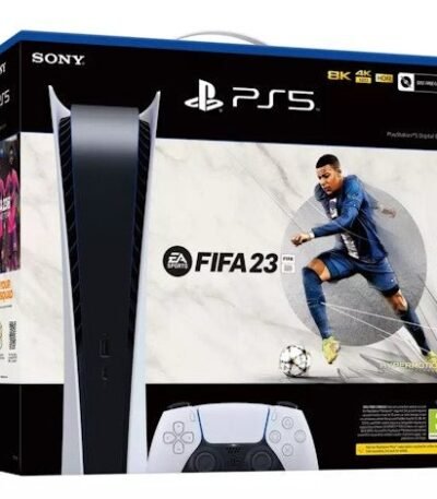 Sony PlayStation 5 PS5 Digital Edition EA SPORTS FIFA 23 Console Bundle (UK Plug) 9453697