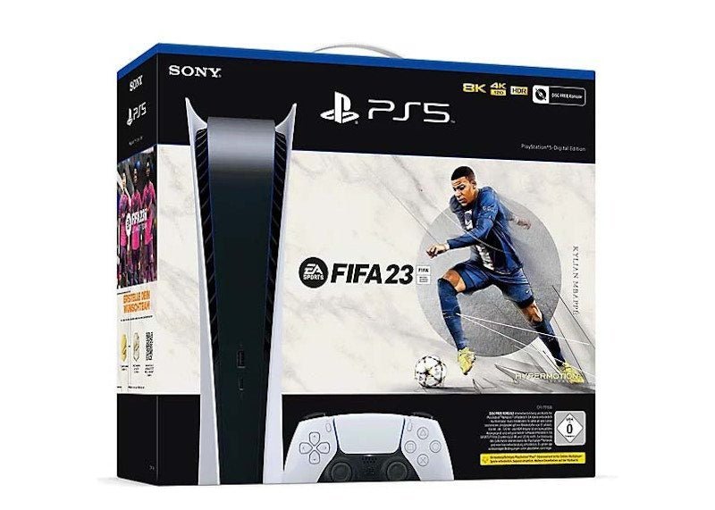 Sony-PlayStation-5-PS5-Digital-Edition-EA-SPORTS-FIFA-23-Console-Bundle Sony PlayStation 5 PS5 Digital Edition EA SPORTS FIFA 23 (EU Plug) Console Bundle