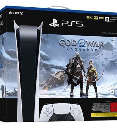 Sony PlayStation 5 PS5 Digital Edition God of War Ragnarök (EU Plug) Console Bundle