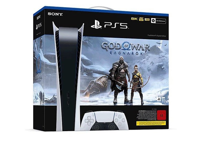 Sony-PlayStation-5-PS5-Digital-Edition-God-of-War-Ragnarok-EU-Plug-Console-Bundle Sony PlayStation 5 PS5 Digital Edition God of War Ragnarök (EU Plug) Console Bundle