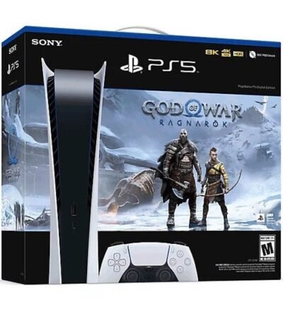 Sony PlayStation 5 PS5 Digital Edition God of War Ragnarök (US Plug) Console Bundle 1000033246