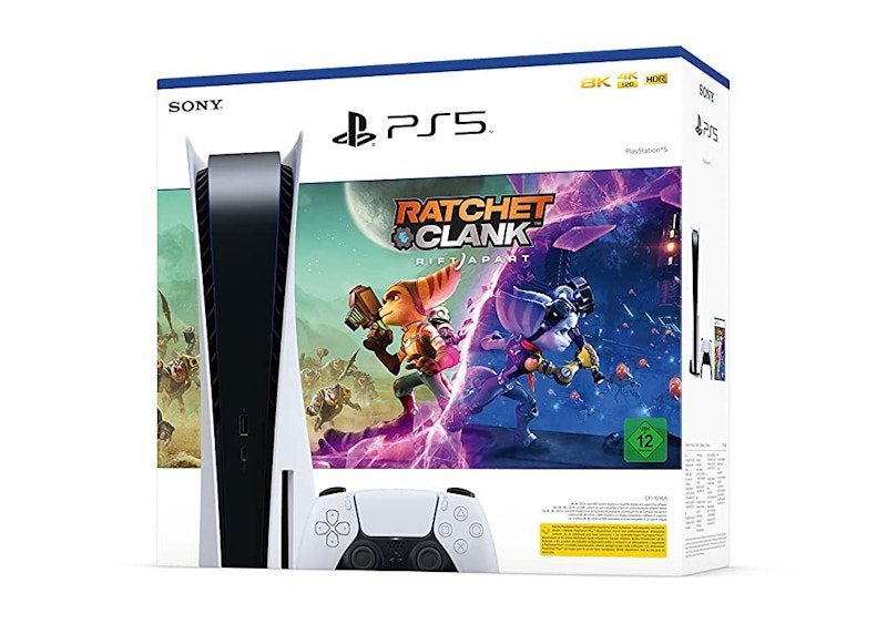 Sony-PlayStation-5-PS5-Ratchet-Clank-Rift-Apart-EU-Plug-Console-Bundle-CFI-1016A Sony PlayStation 5 PS5 Ratchet & Clank