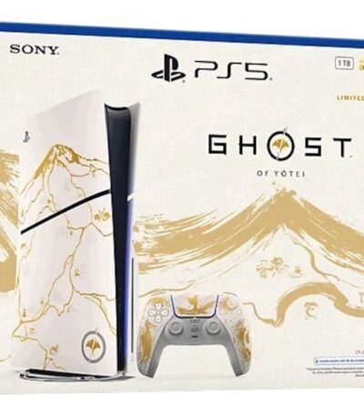 Sony PlayStation 5 PS5 Slim Ultra HD Ghost of Yotei Gold Limited Edition Bundle (UK Plug)