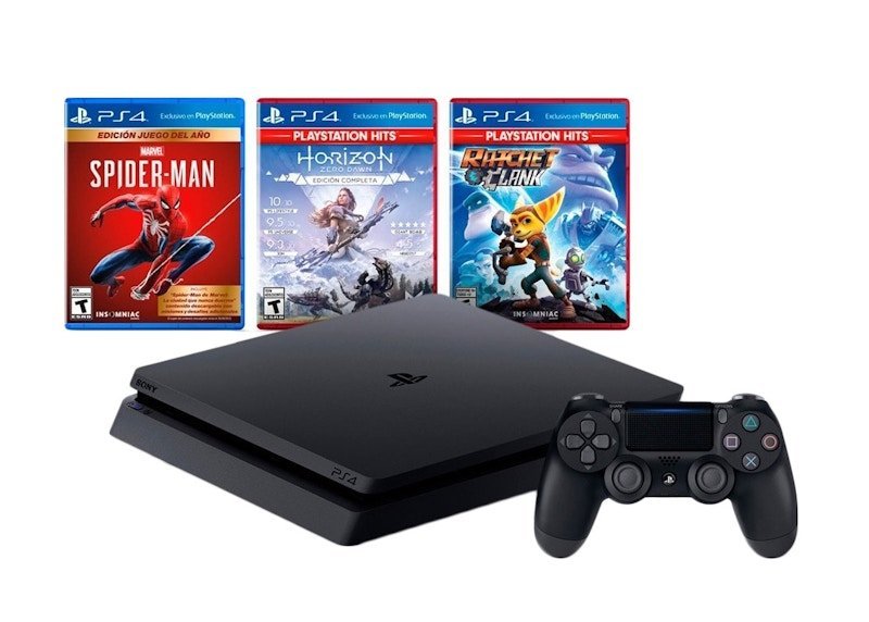 Sony Playstation 4 PS4 Slim 1TB (3 Game Bundle
