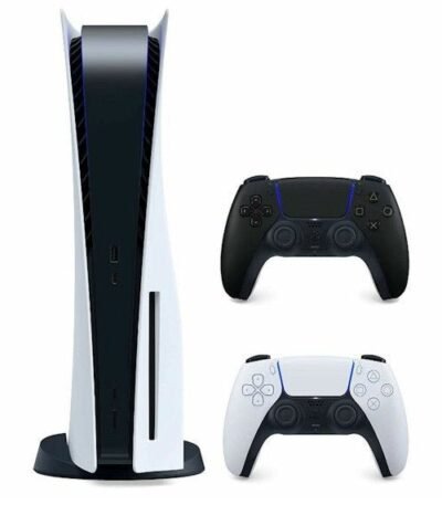 Sony Sony Playstation 5 PS5 Disc Console with Extra DualSense Wireless Controller Bundle (US Plug) 3005718-3006392/3006634