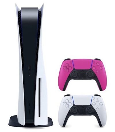 Sony Sony Playstation 5 PS5 Disc Console with Extra DualSense Wireless Controller Bundle (US Plug) 3005718-3006395/3006634