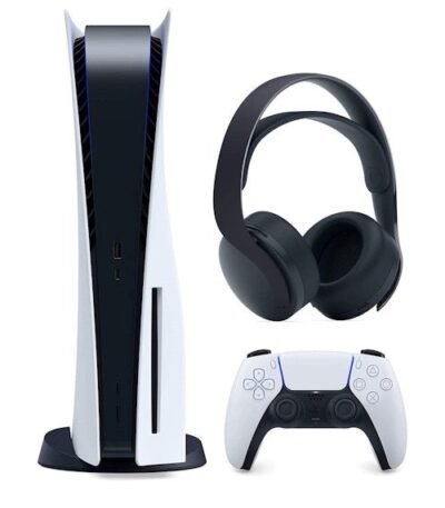 Sony Playstation 5 PS5 Disc Console with PULSE 3D Wireless Gaming Headset 3005718-3006397/3006634